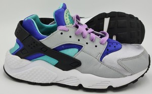 Nike Air Huarache Run Zapatillas 634853-008 Gris/Azul/Turquesa  UK4/US6.5/EU37.5 | eBay
