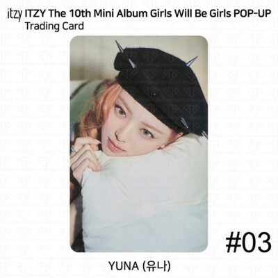 ITZY The 10th Mini Album Girls Will Be Girls POP-UP STORE Trading