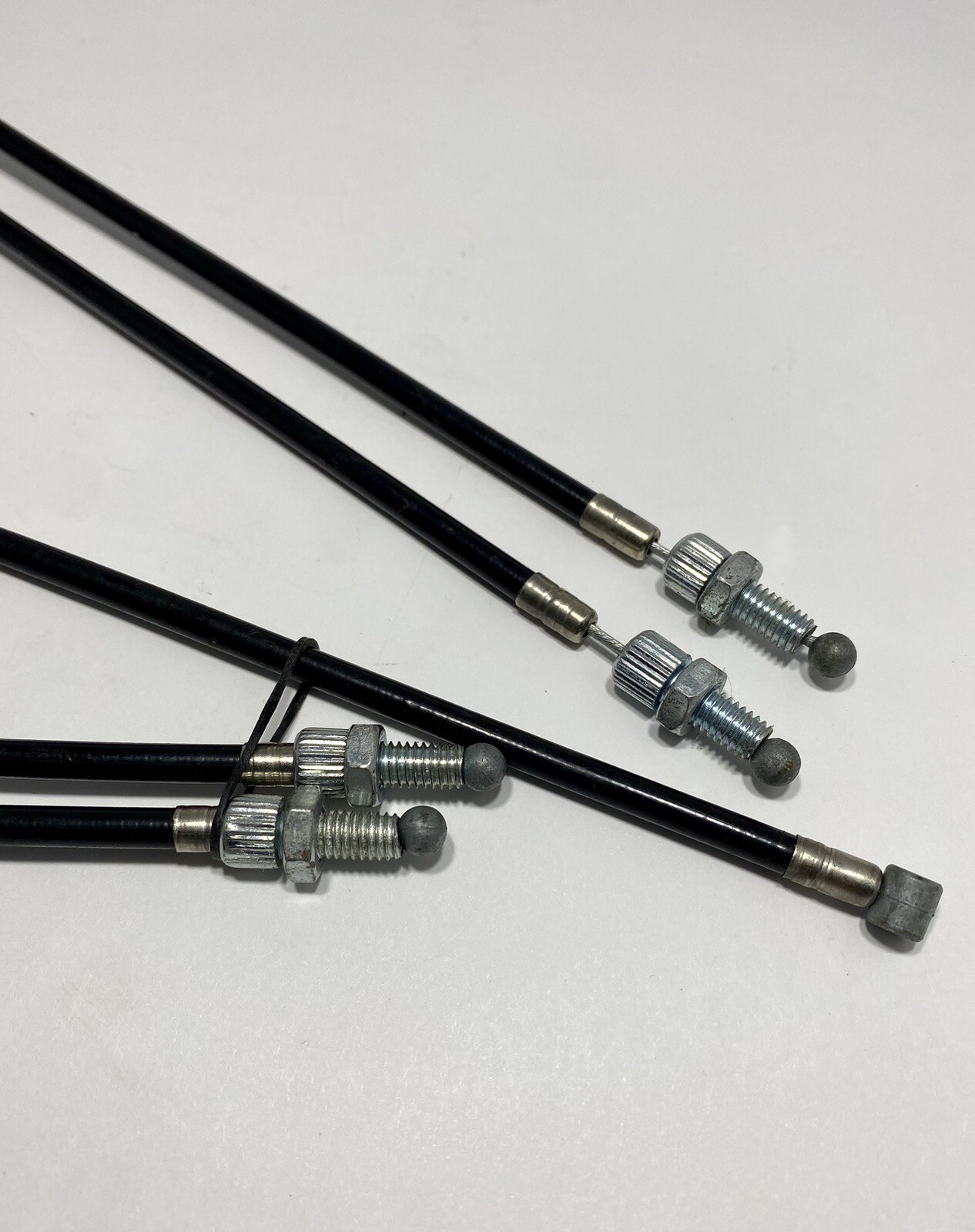 Fishbone XUFO BMX Detangler Cables Blue Gold NOS Vintage Mid School 90