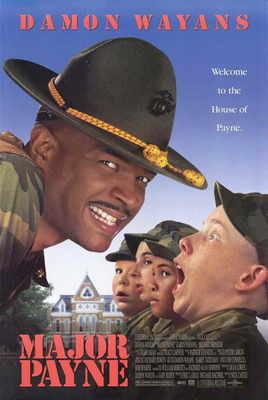 MAJOR PAYNE Movie POSTER 11x17 Damon Wayans Karyn Parsons William Hickey Albert