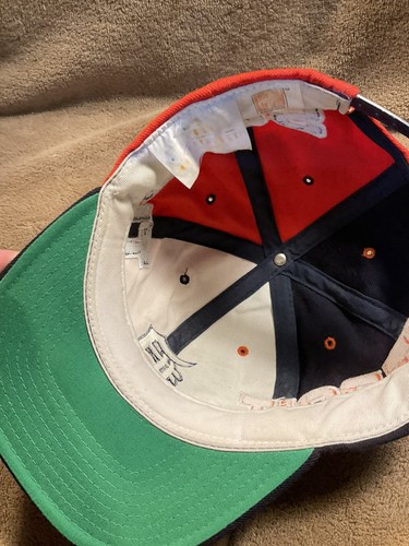 Vintage 90’s American Needle Detroit Tigers Snapback Hat MLB Side Wave Wool - Picture 11 of 12