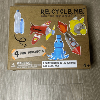 Buzzy ReCycleMe Project Box Garbage into Art Eco Friendly Recycle Sustainable