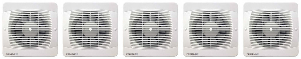 5 x Primeline Manrose PEF6020 Axial Extractor Fans 150 mm / 6 Inch (Timer)