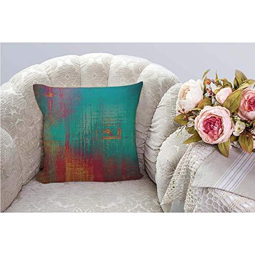 Abstract Throw Pillow Cover,Vintage Feeling Aged Texture with Color Color Z26 - Bild 3 von 7