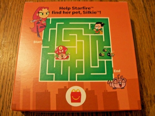 2021 McDonald's Teen Titans Go! Starfire Happy Meal Toy NIP #1 - Picture 3 of 4