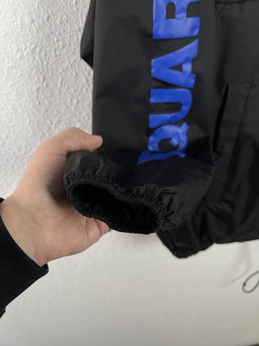Dsquared2 x K-Way Short Reversible Nylon Packable Jacket Size S Oversize Unisex - Picture 21 of 24