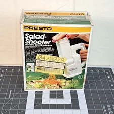 PRESTO Salad shooter 02910 Missing Cones See Pics