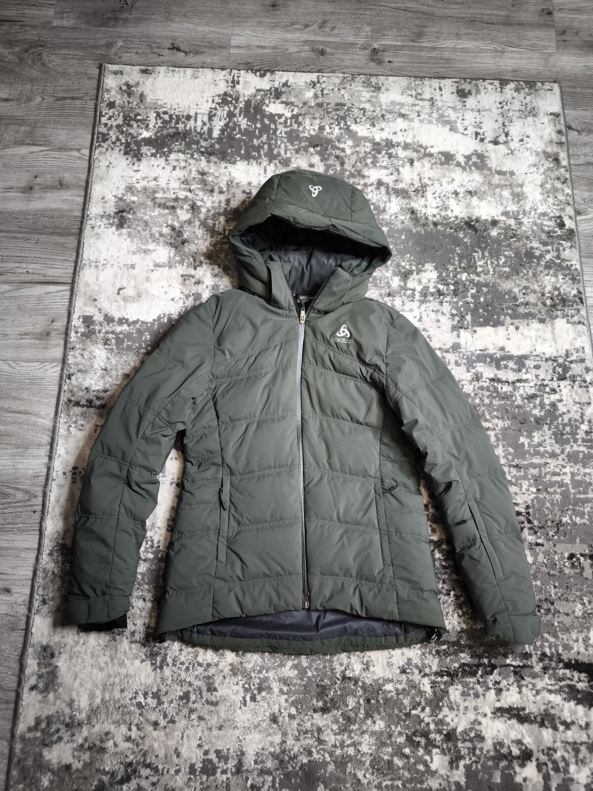 Women's Odlo Cocoon Insulated Down Jacket Size S for Skiing Snowboarding