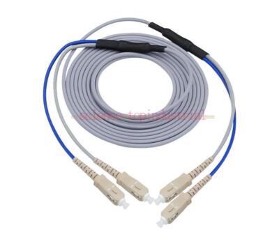 3M Armored Cable Fiber Patch Cord SC to SC UPC Pigtail Multi-Mode Cables Duplex