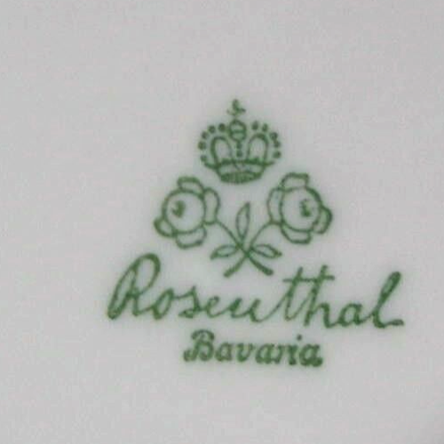 ROSENTHAL, BAYERN, TERRINE MIT DECKEL -- UM: 1919-1935 - Bild 6 von 8