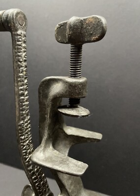 【 フランス17世紀乳棒 】　ANTIQUE グラインダー Antique 1897 UNIVERSAL #1 Meat Grinder Landers Frary & Clark Food