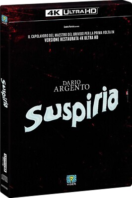 Suspiria: Limited Edition (1977, 4K UHD/BD/CD) [Italy Import][Brand New][OOP]