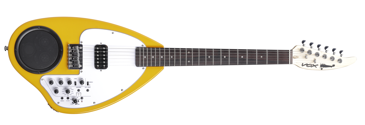 【オーダー品】VOX APHACE TYPE オーダーギター VOX APACHE-1 Teardrop Type Travel Guitar Vintage White Built