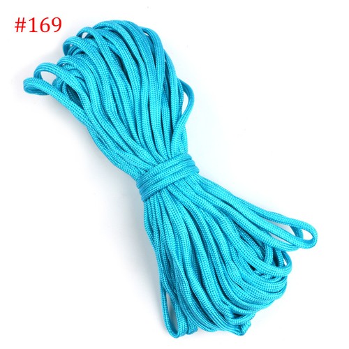 Cuerda fuerte Paracord 50 100 pies 7 hilos cable de núcleo 550 paracaídas Bushcraft senderismo - Imagen 141 de 189