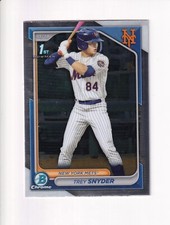 2024 Bowman CHROME DRAFT 1st BOWMAN ROOKIE RC TREY SNYDER (#2)
