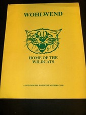 Vintage Wohlwend Wildcats 2 Pocket Folder Missouri