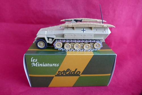Solido 1/50 Militärfahrzeug Hanomag Sd.Kfz 251/7 - sandfarben - Beil