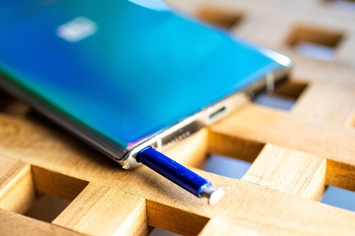 Samsung Galaxy Note 10+ Plus w pudełku 256gb Aura Glow (odblokowany) SM-N975F S-Pen - Zdjęcie 8 z 10