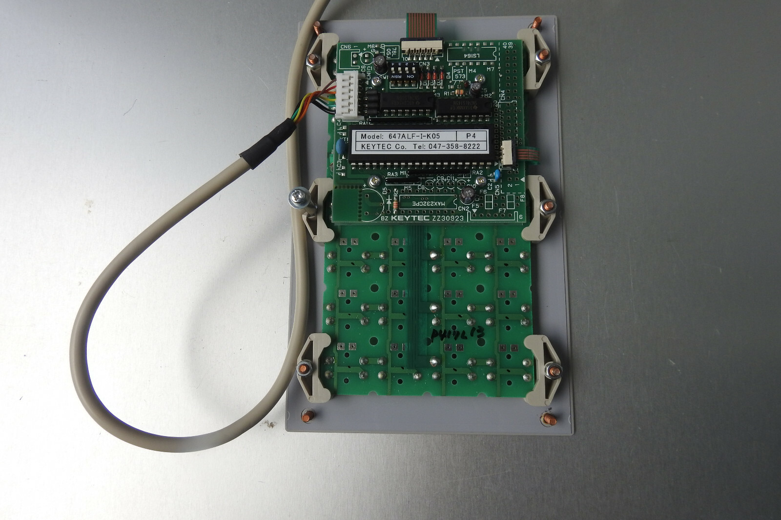 Keytec 647ALF-I-K05 Touch 10-Keyboard Surface Mount PS / 2 CNC DIY ...