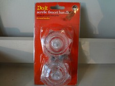 Doit Acrylic Faucet Handles - fits most handles 407287 O/M 1-5