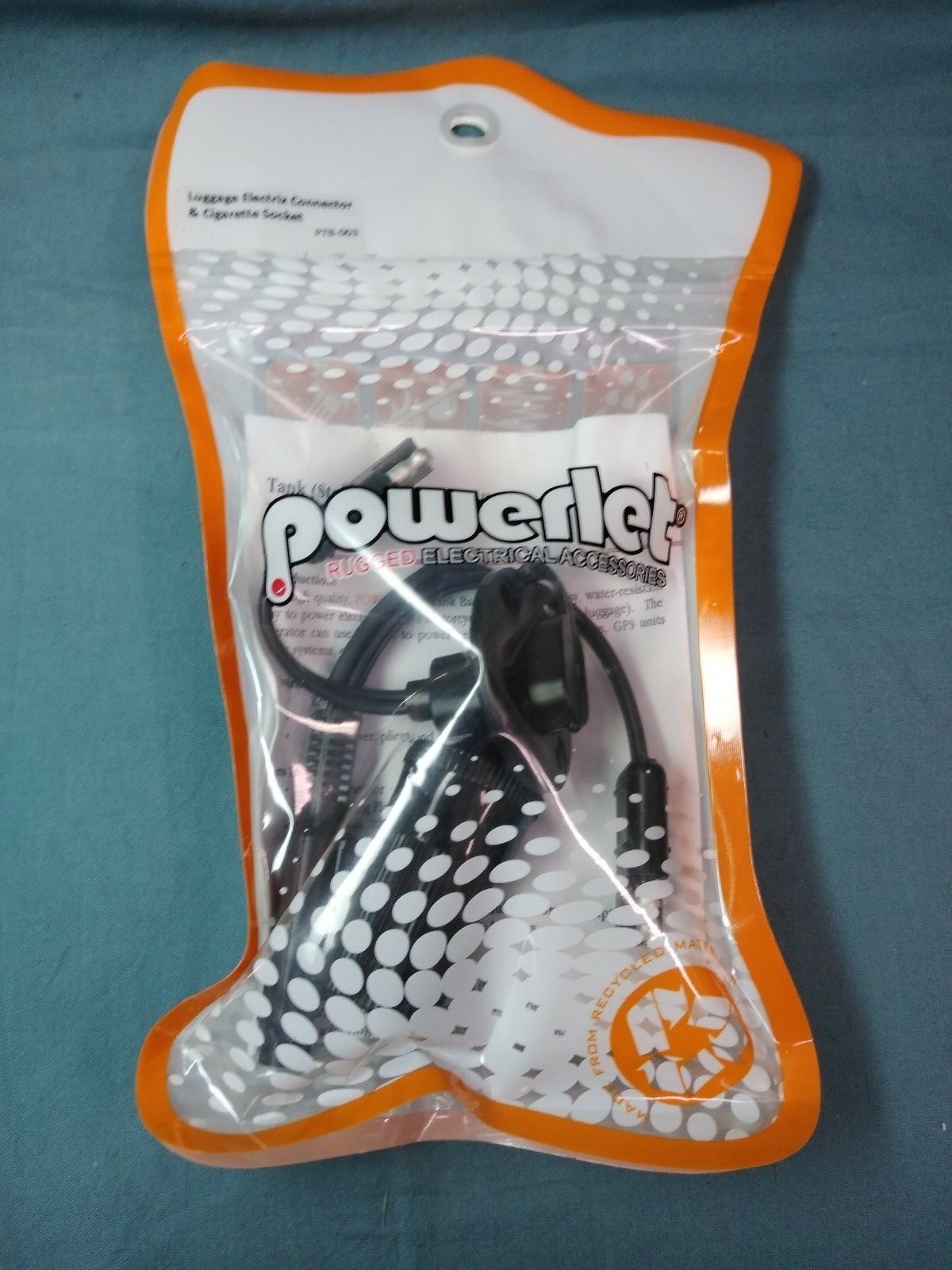 NEW Powerlet Motorcycle Luggage Electrix Connector & Cigarette Socket