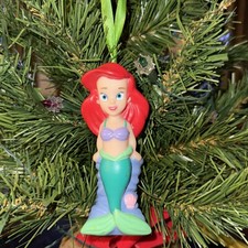 5  Disney The Little Mermaid ARIEL Custom Christmas Ornament HARD RUBBER