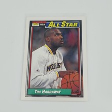 1992-93 Topps Basketball Tim Hardaway All-Star #119 Golden State Warriors