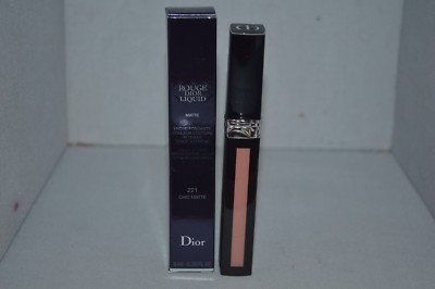 Christian Dior Rouge Dior Liquid Matte 221 Chic Matte .20oz New Boxed