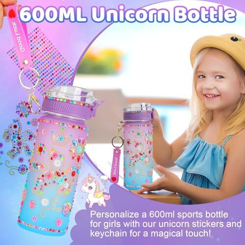  Unicorn Gifts for Girls, Girls Toys Age 6-8, A: Starry Unicorn Gift Set - Picture 4 of 7