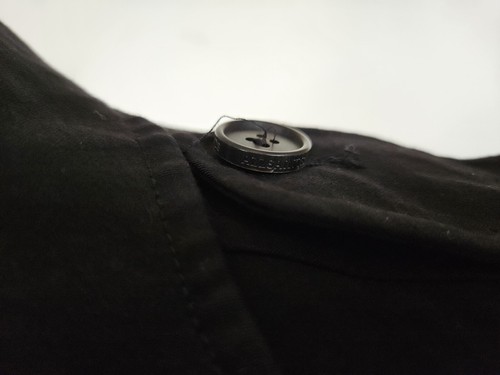 AllSaints LIA MAC Trenchcoat schwarz XS UK 10 Oversized Jacke Taschen Kordelzug - Bild 13 von 20