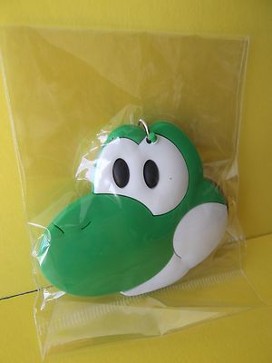Mario Brothers ''Yoshi'' PVC Key Chain Double Sided 2''in Tall x 2.5''in Wide