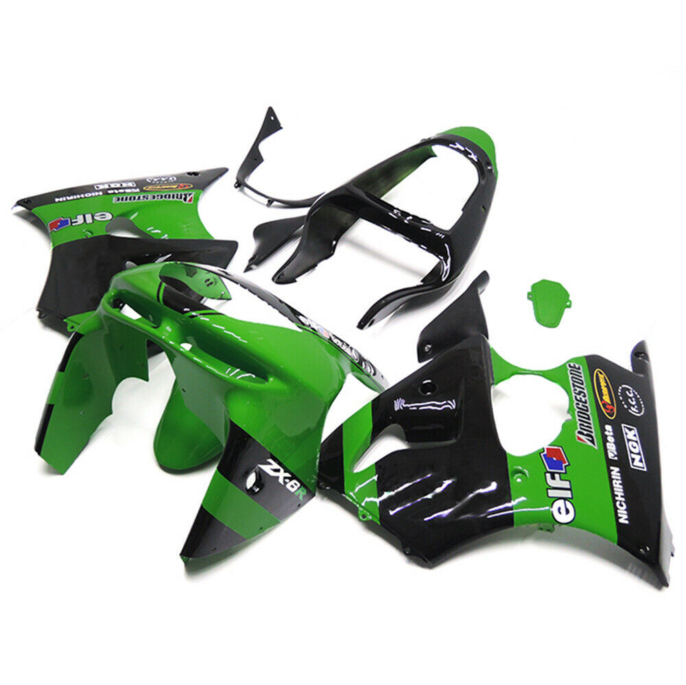 Green Injection Fairing Kit Bodywork Plastic For Kawasaki Ninja