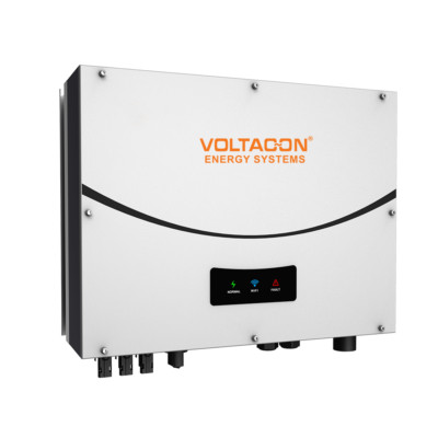 Dreiphasiger netzgebundener Wechselrichter 11kW 400VAC IP65 3 MPPT Eigenverbrauch WLAN