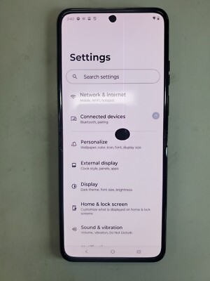 Motorola Razr Plus 5G (2023) XT2321-3 256GB Infinite Black Spectrum, Rea - 3RGD