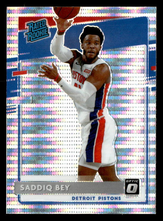 2020 Donruss Optic #169 Saddiq Bey RR Pulsar Near Mint