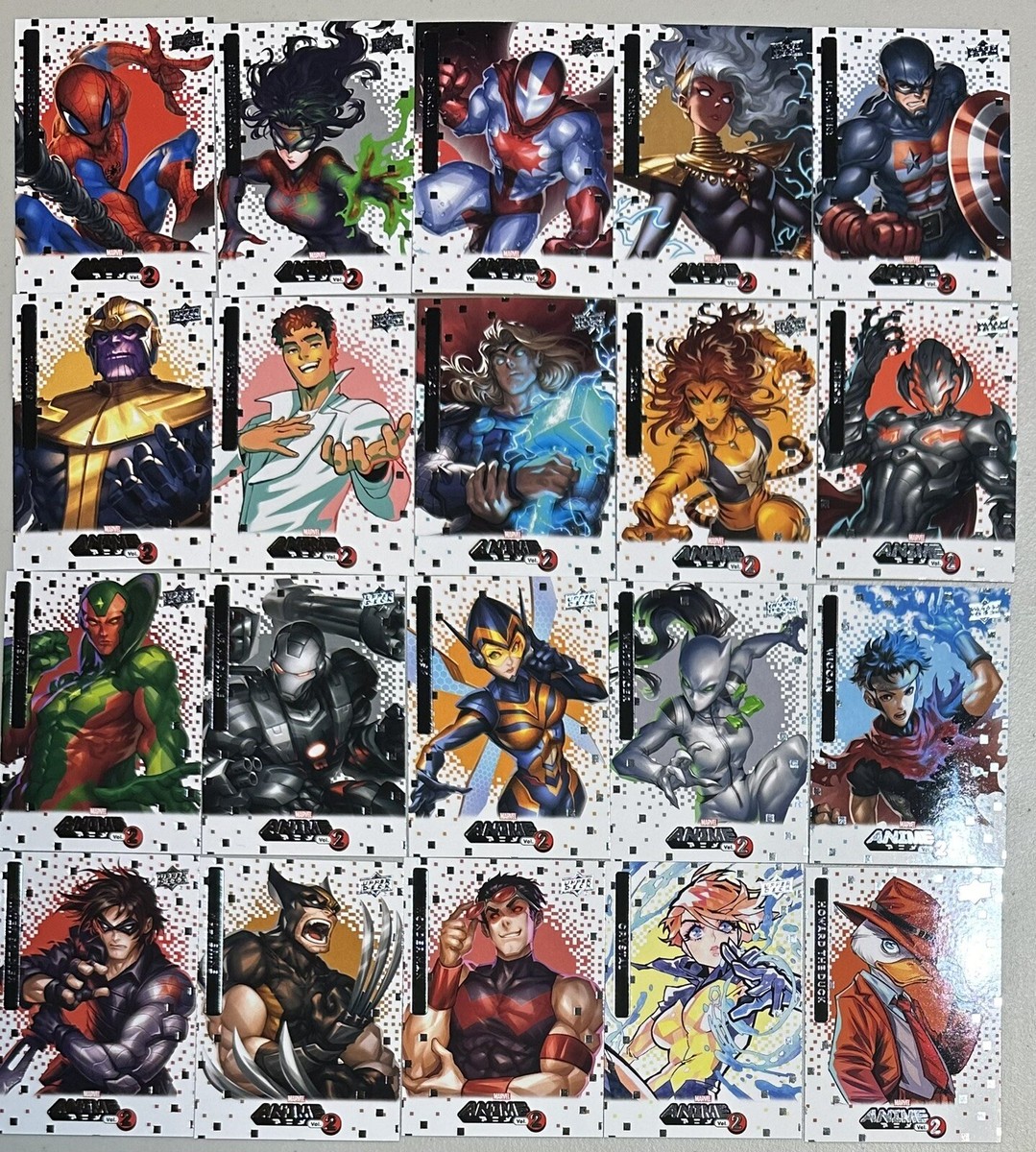 2023 Upper Deck Marvel Anime Vol 2 - Base - You Pick Complete Your
