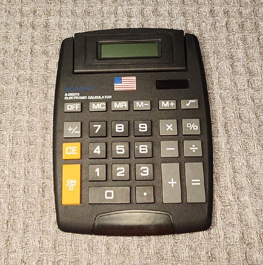 Big Display 8 Digit Electronic Calculator | eBay