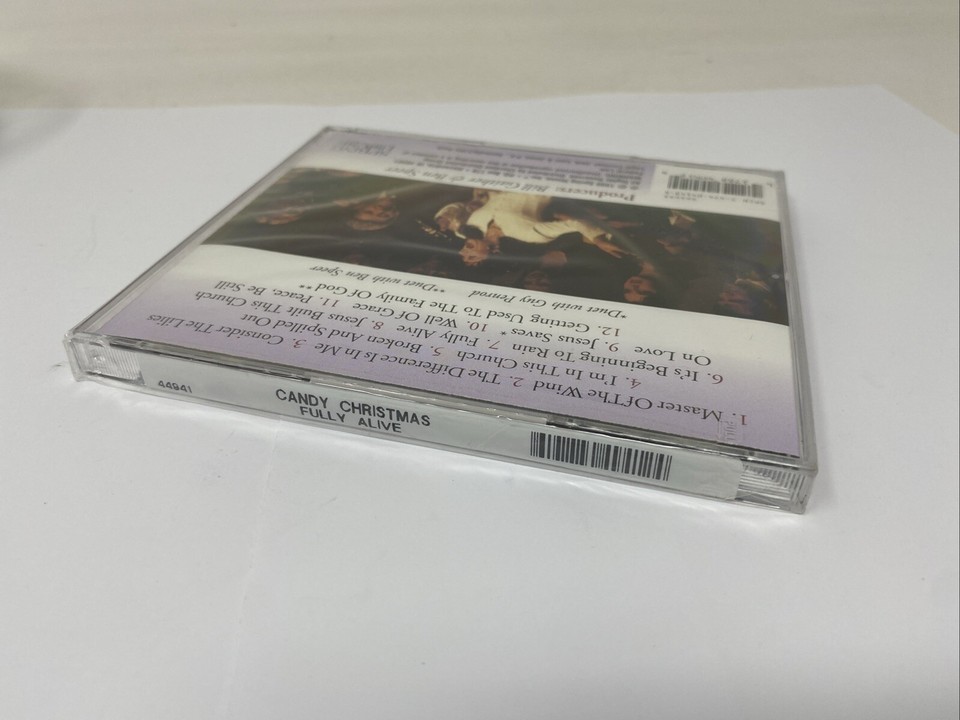Fully Alive by Candy Hemphill Christmas (CD, 1999, Spring House) NEW
