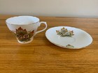 Tea Cup and Saucer 1959 Shelley Commemorative Queen Elizabeth Prince Philip — photo 2