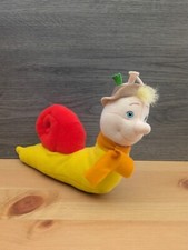 Magic Roundabout Brian Snail Soft Plush Toy Vivid Imaginations (2004) 7"