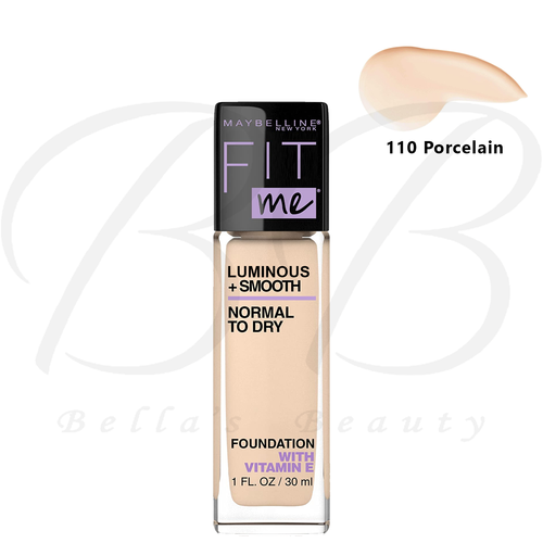 MAYBELLINE Fit Me Luminous + Smooth SPF-18 Liquid Foundation 30ml *CHOOSE SHADE* - Picture 7 of 27