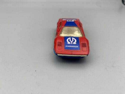 Matchbox Superfast No70 Ferrari 308 GTB PIONEER rojo/azul #39 1981 Hecho en Macao - Imagen 3 de 6