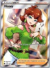 Honey (Full Art) 192/198 Ultra Rare SWSH06: Chilling Reign 2021 NM on eBay