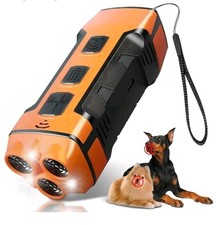 Dog Bark Deterrent Devices Rechargeable Ultrasonic Bark Control, 35FT Range