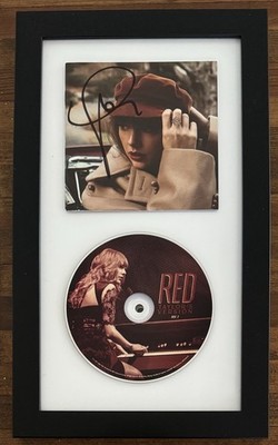 Taylor Swift RED TAYLOR'S VERSION サイン入り Lot - Taylor Swift Signed 