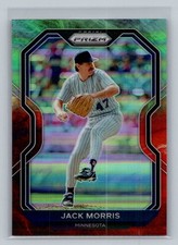 2021 Panini Prizm #49 Jack Morris Cosmic Haze Prizm