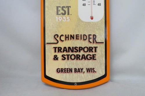 First Gear: SCHNEIDER TRUCKING TRANSPORT 24" Stahlwandthermometer (2008) (EX) - Bild 4 von 6
