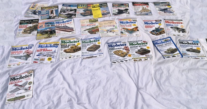 FineScale Modeler Magazine LOT of 25  Issues Including 2 Special Issues