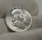 1952 US Franklin Half 50c Unc