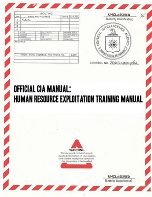 Official CIA Manual | Central Intelligence Agency Cia | englisch